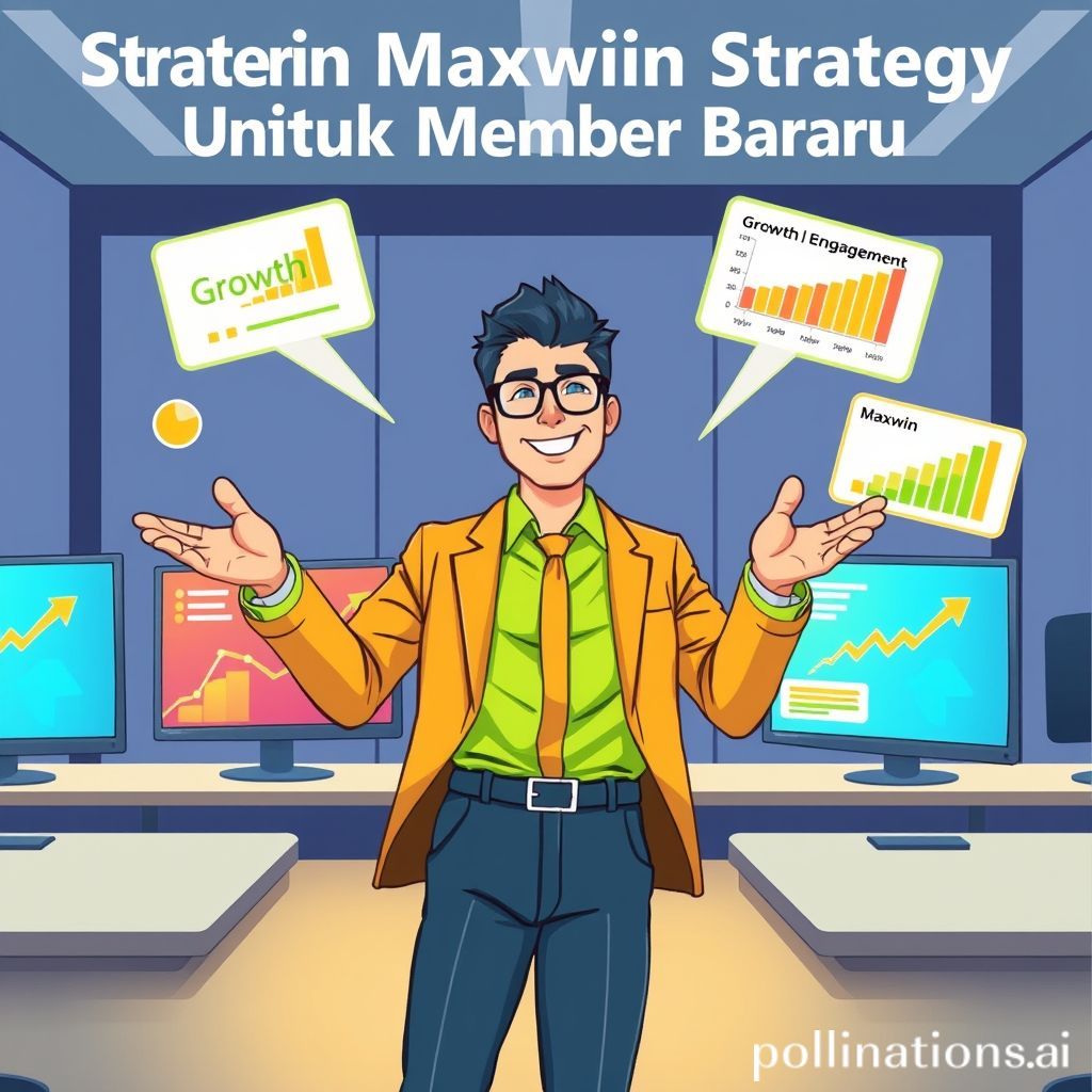 Strategi Maxwin Untuk Member Baru